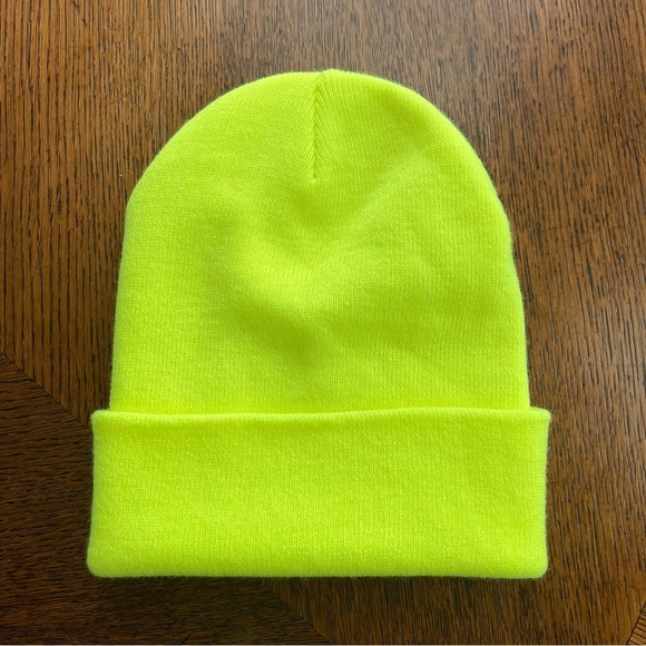 Like New Carhartt Watch Neon Yellow Beanie - Picture 2 of 5